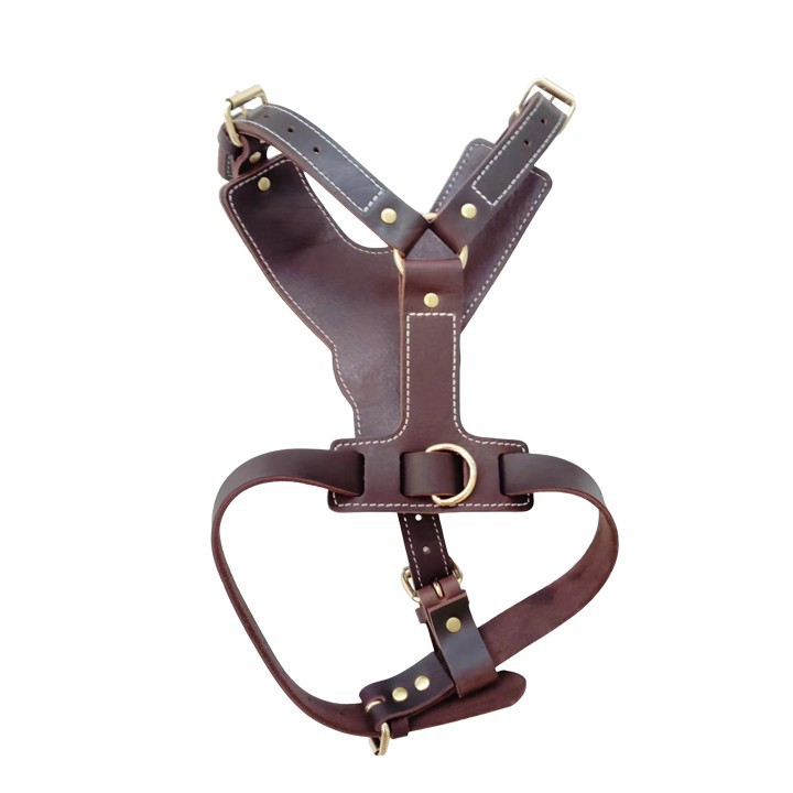 Leather Dog Harness for Large Dogs