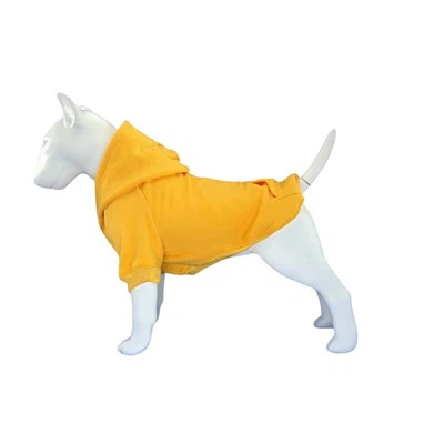 Dessuadora amb caputxa de gos groc